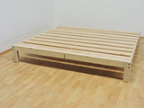 Muebles GM Base para Cama King Size Tradicional Desarmable Sin Pintar