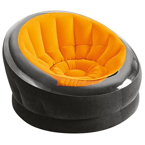 Intex Inflatable Empire Chair, 44" X 43" X 27", Color May Vary, 1 Chair