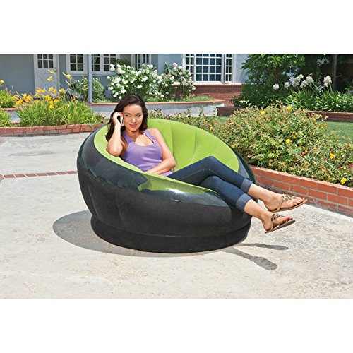 Intex Inflatable Empire Chair, 44" X 43" X 27", Color May Vary, 1 Chair