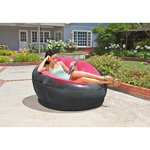 Intex Inflatable Empire Chair, 44" X 43" X 27", Color May Vary, 1 Chair
